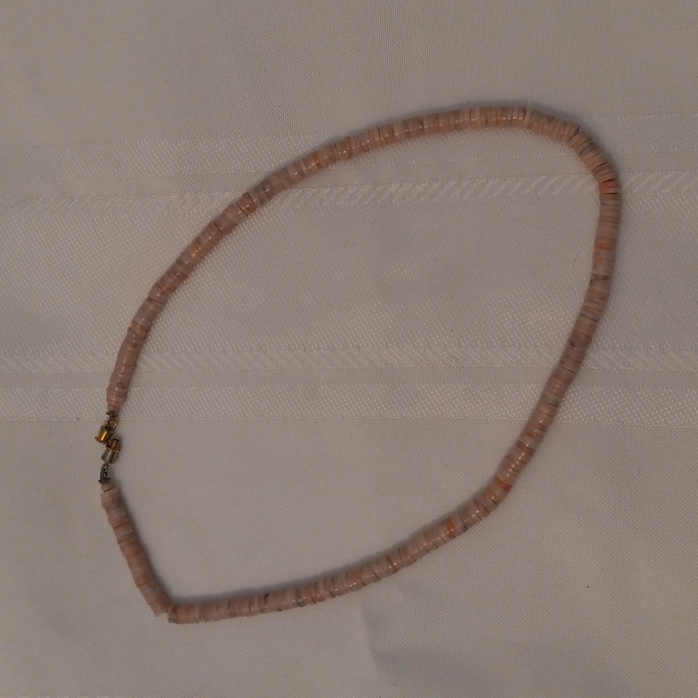 Retro Surfer style Pink Necklace